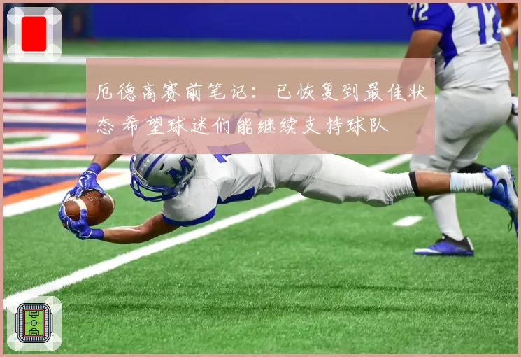 厄德高赛前笔记:已恢复到最佳状态 希望球迷们能继续支持球队