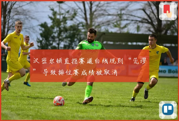 汉密尔顿直指赛道白线规则“荒谬” 导致排位赛成绩被取消